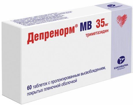 Депренорм мв таб п/об пленочной пролонг 35мг 60 шт