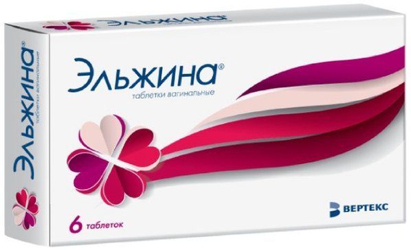 Эльжина таб вагин 6 шт вертекс