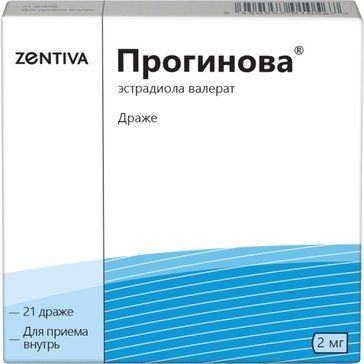 Прогинова драже 2мг 21 шт