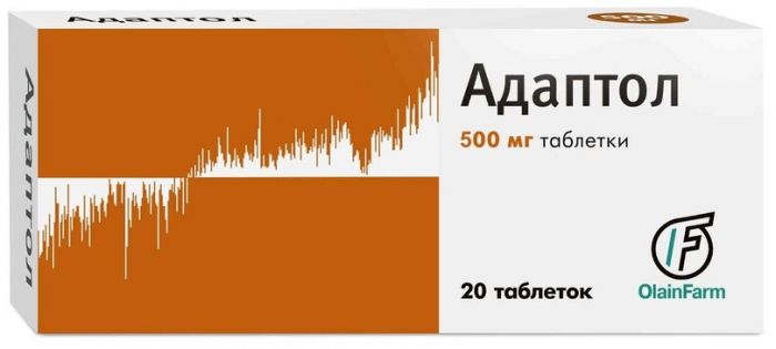 Адаптол таб 500 мг 20 шт