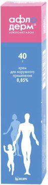 Афлодерм крем 005% 40г туба