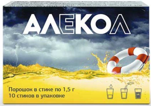 Алекол порошок 15г стик 10 шт