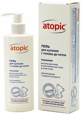 Atopic Гель для купания с головы до пяток 200 мл