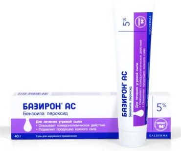 Базирон / Бензак АС 5% 40г гель