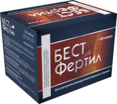 Бестфертил капс утро 450мг+вечер 450мг №120