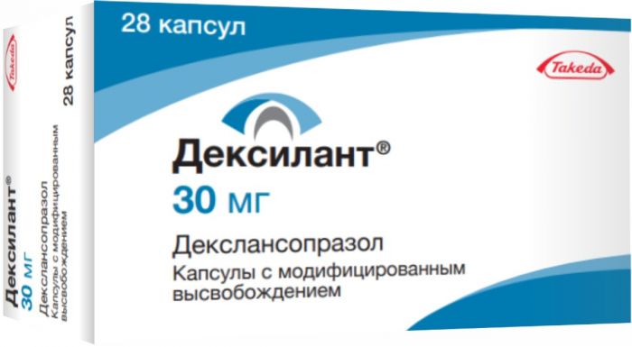 Дексилант капс с модифвысв 30мг 28 шт