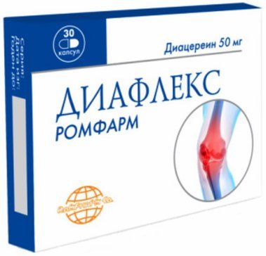 Диафлекс Ромфарм капс 50 мг 30 шт