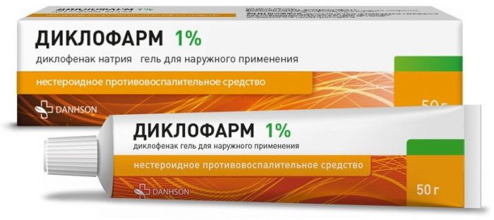 Диклофарм гель для наружнприм-я 1% 50г
