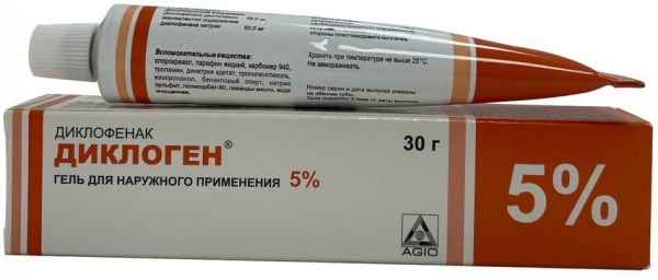 Диклоген гель 5% 30 г