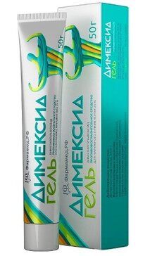 Димексид гель наружн 25% 50 г туба