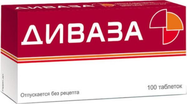 Диваза таб 100 шт