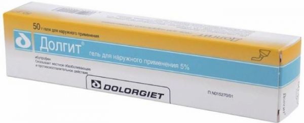 Долгит гель 5% 50 г