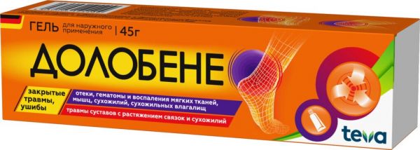 Долобене гель 45г туба Долобене гель 45г туба