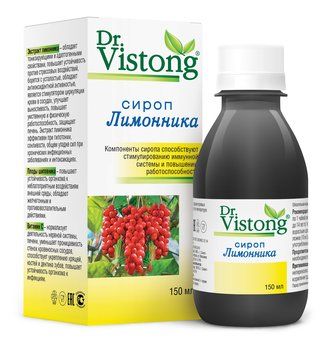 Drvistong сироп 150мл фл лимонник