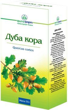 Дуба кора 50г кор фитофарм