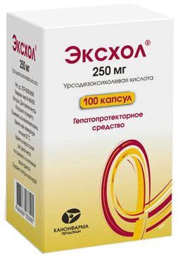 Эксхол капс 250мг 100 шт канонфарма