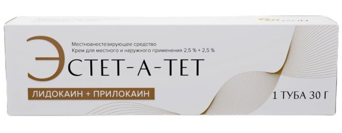 Эстет-а-тет крем для мести наружприм-я 25%+ 25% 30г 1 шт