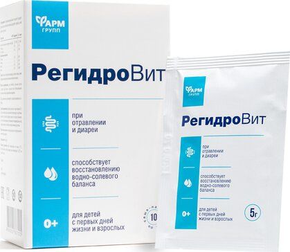 Фармгрупп порошок для внпр регидровит 5 г саше-пакет 10 шт Фармгрупп порошок для внпр регидровит 5 г саше-пакет 10 шт