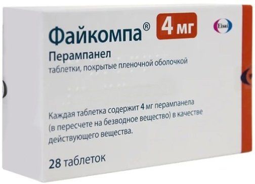 Файкомпа таб п/об пленочной 4мг 28 шт
