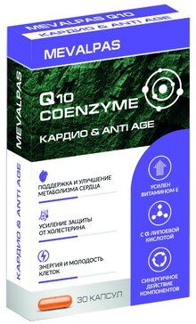 Fine коэнзим q10-30 таб 60 шт с витамином в1