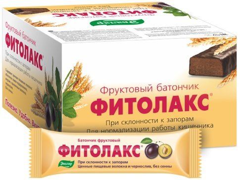 Фитолакс батончик 50г 12 шт