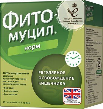 Фитомуцил Норм порошок для приема внутрь пак 30 шт
