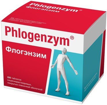 Флогэнзим таб п/об кишраств 200 шт Флогэнзим таб п/об кишраств 200 шт