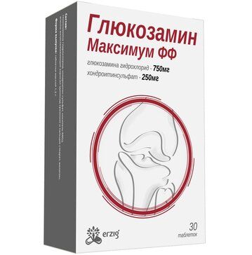 Глюкозамин Максимум ФФ таб 30 шт Глюкозамин Максимум ФФ таб 30 шт