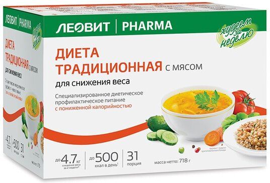 Худеем за неделю Традиционная диета с мясом для снижения веса с пониженной калорийностью