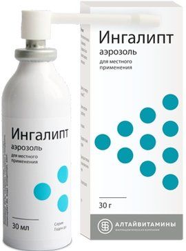 Ингалипт аэрозоль 30 г