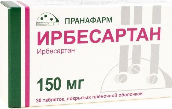 Ирбесартан таб 150 мг 30 шт