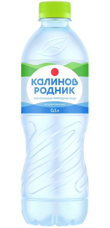 Калинов родник Вода минеральная негазированная 05 л