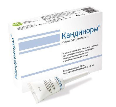 Кандинорм сomplex gel гель для интимной гигиены 30 мл+6 мл x 3