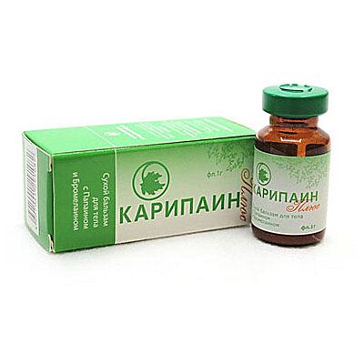 Карипаин плюс сухой бальзам для тела 1г №1 флакон