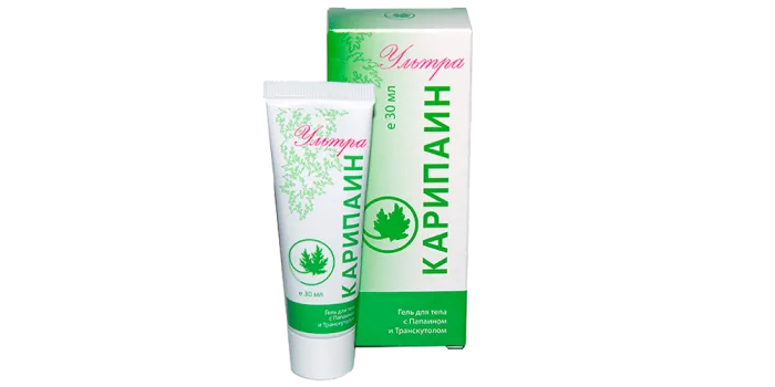 Карипаин ультра гель для тела 30мл