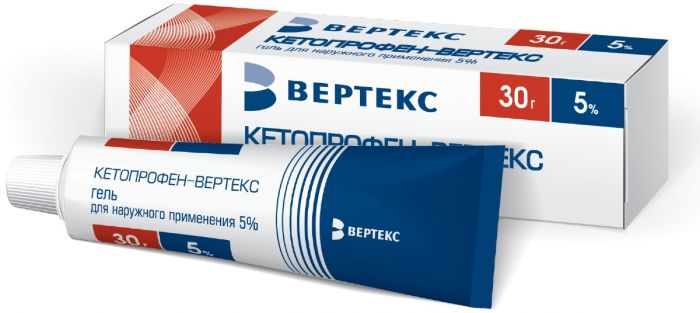 Кетопрофен-ВЕРТЕКС гель 5% 30 г