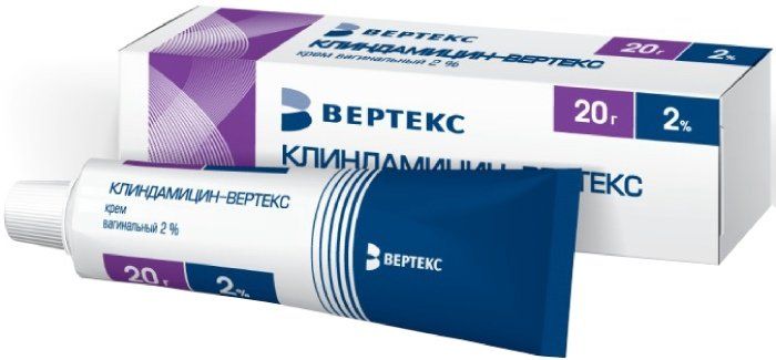 Клиндамицин крем вагин 2% 20г с аппликатором