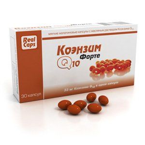 Коэнзим q-10 форте капс 30 шт