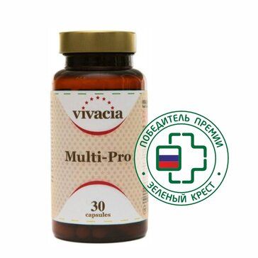 Vivacia Multi-Pro Комплекс витаминов, минералов и пробиотиков капс 30 шт