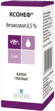 Ксонеф капли гл 05% 5мл фл-кап