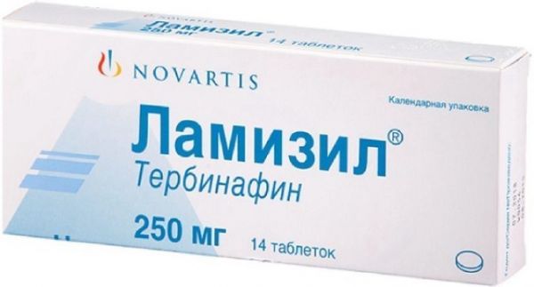 Ламизил таб 250мг 14 шт