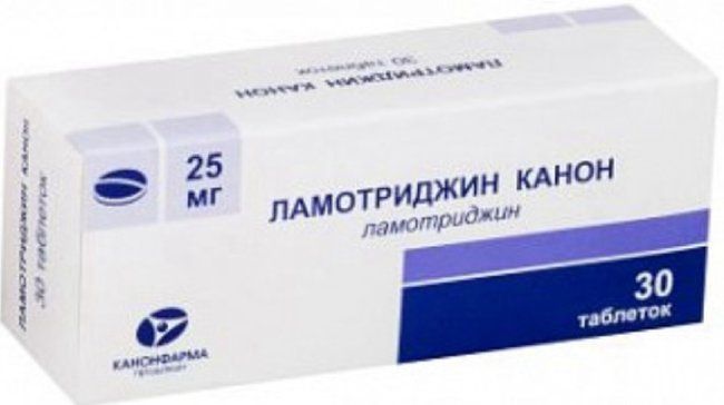 Ламотриджин канон таб 25мг 30 шт