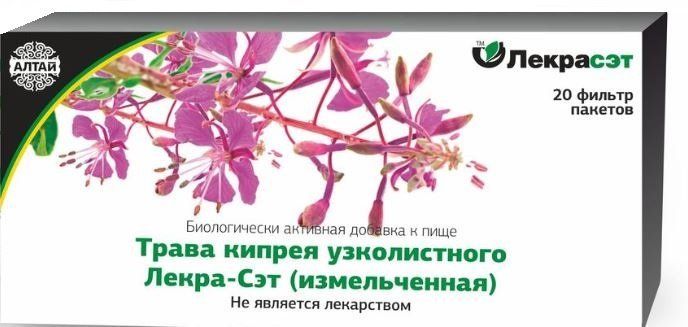 Лекрасэт кипрей/иван-чай 15г ф/пак 20 шт