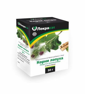 Лекрасэт лопух корень 50г