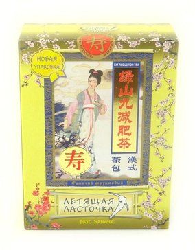 Летящая ласточка чай 32г ф/пак 20 шт банан