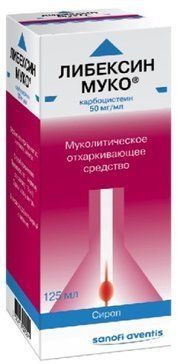 Либексин муко сироп 5% 125мл фл