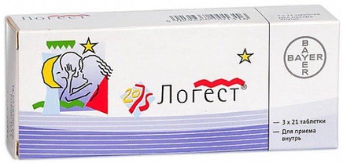 Логест таб 75 мкг+20 мкг 63 шт