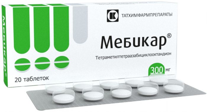 Мебикар таб 300 мг 20 шт