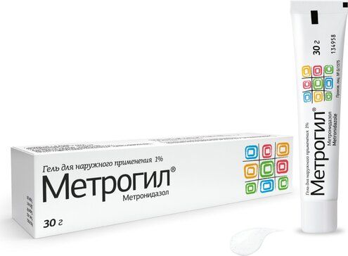 Метрогил гель 1% 30 г