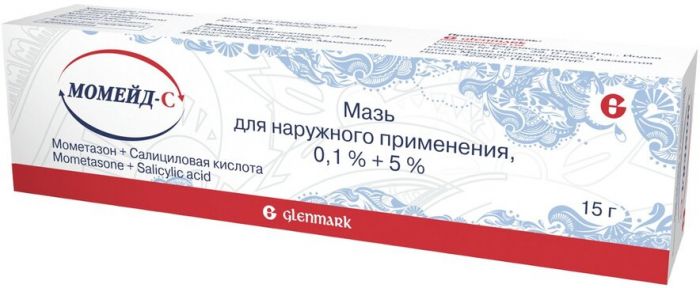 Момейд-С мазь 01%+5% 15 г